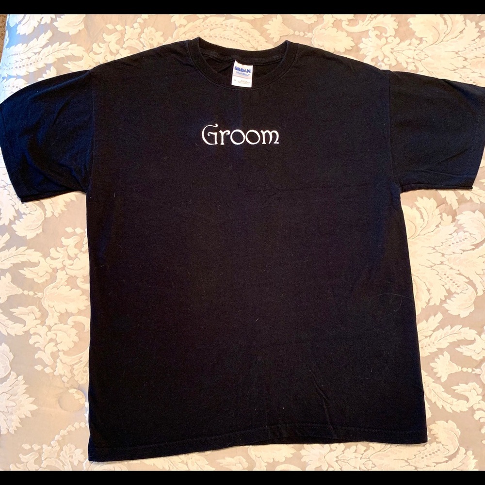 Groom Preshrunk T-shirt, M